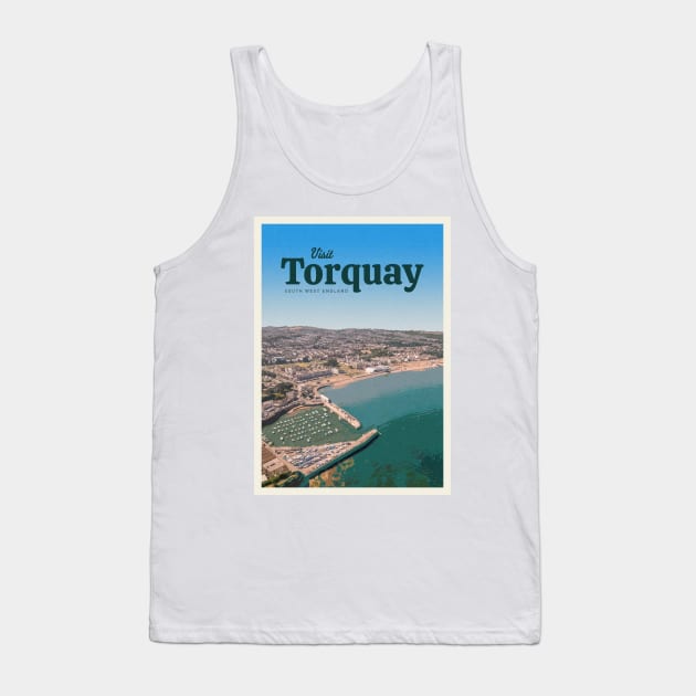 Visit Torquay Tank Top by Mercury Club